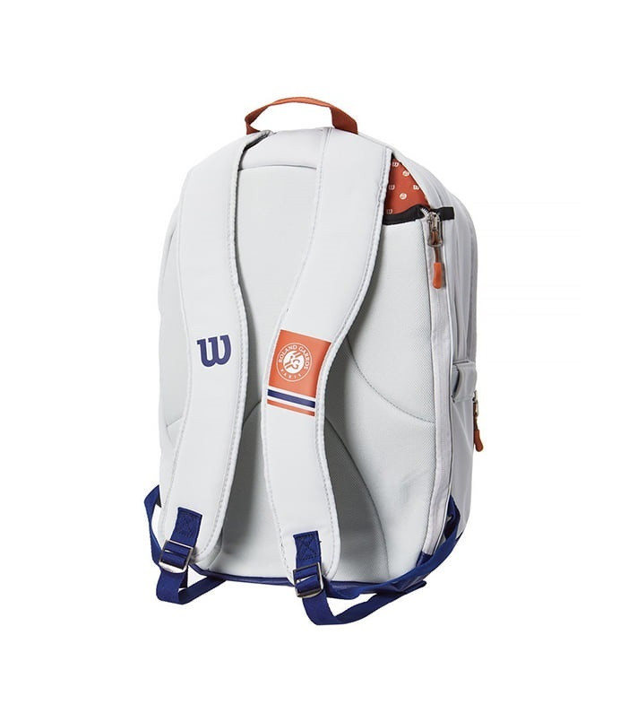 کوله تنیس ویلسون رولان گاروس سفید اورجینال Wilson RG Premium Backpack