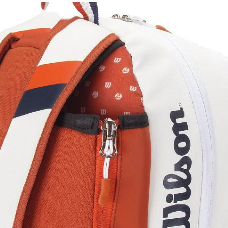 کوله تنیس ویلسون رولان گاروس سفید اورجینال Wilson RG Backpack 2022