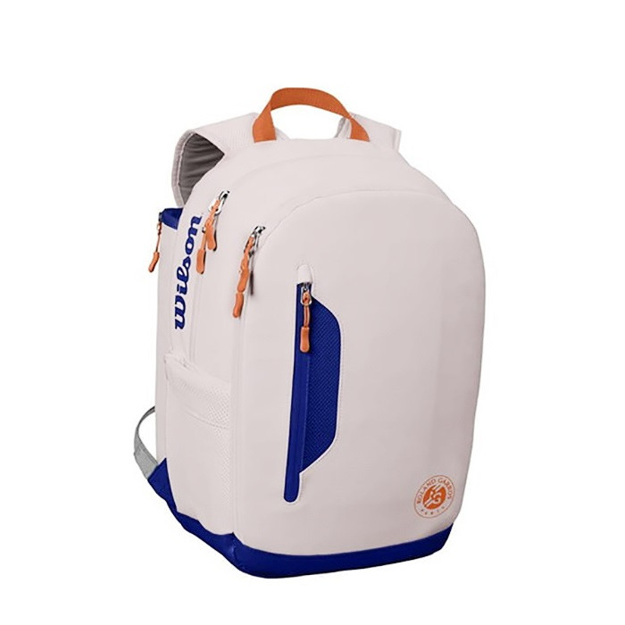 کوله تنیس ویلسون رولان گاروس سفید اورجینال Wilson RG Premium Backpack
