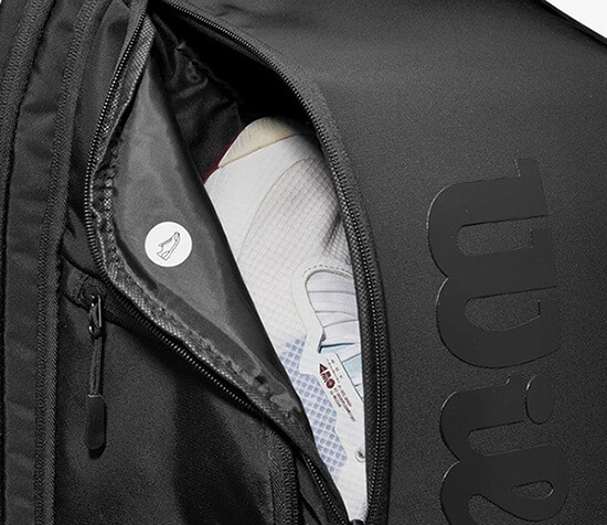 کوله تنیس ویلسون پرو استف مشکی اورجینال Wilson Pro Staff V13 Backpack