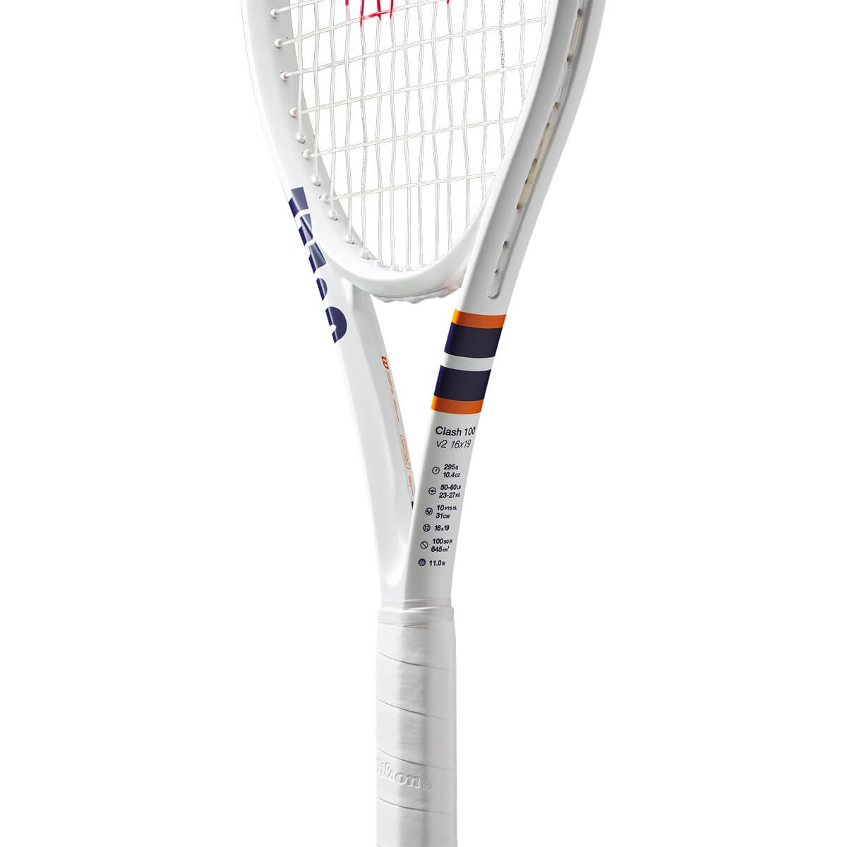 راکت تنیس ویلسون Wilson Clash 100 Roland Garros v2 2023 (295 گرم)