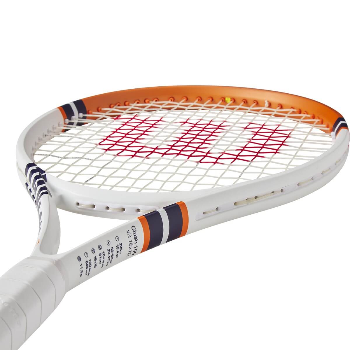 راکت تنیس ویلسون Wilson Clash 100 Roland Garros v2 2023 (295 گرم)