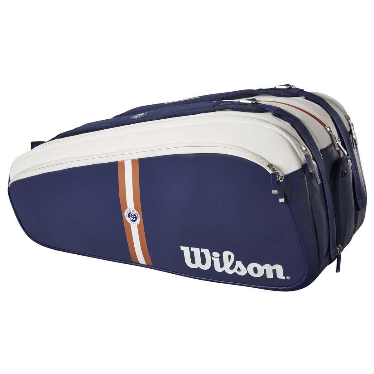 ساک تنیس ویلسون مدل Wilson Roland Garros Super Tour 15 Pack 2023 (15 راکته)