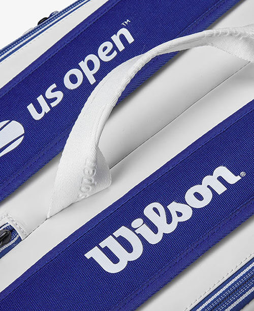 ساک تنیس ویلسون US Open سفید 12 راکته اورجینال Wilson US Open 12 Pack 2023