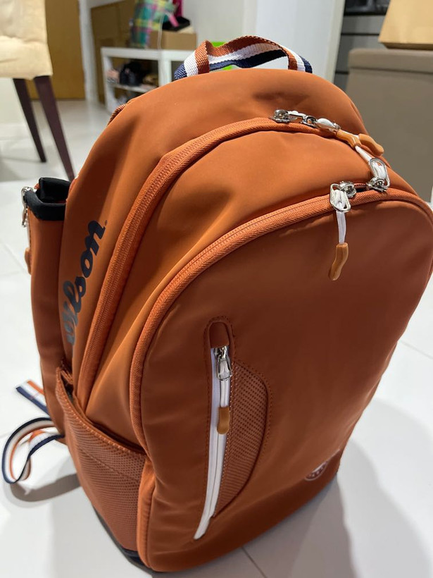 کوله تنیس ویلسون رولان گاروس قهوهای اورجینال Wilson RG Backpack 2022