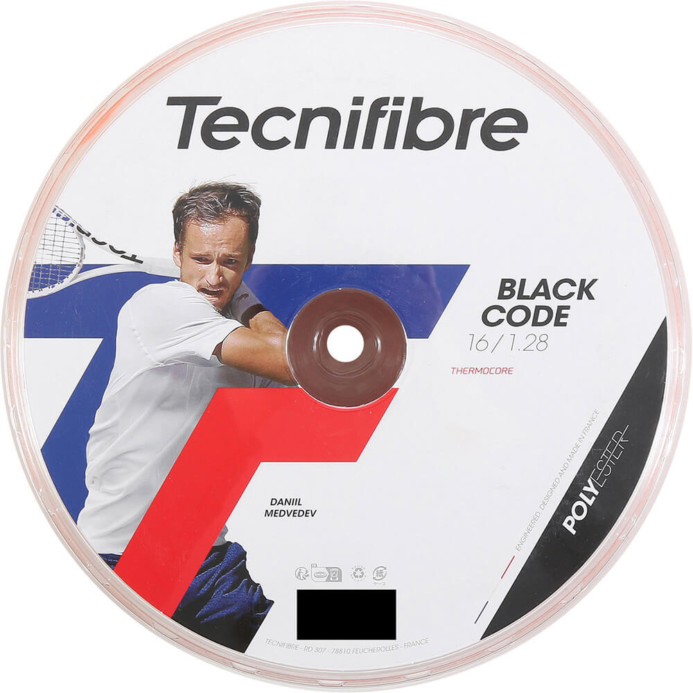 زه راکت تنیس تکنیفایبر مدل Tecnifibre Black Code مشکی