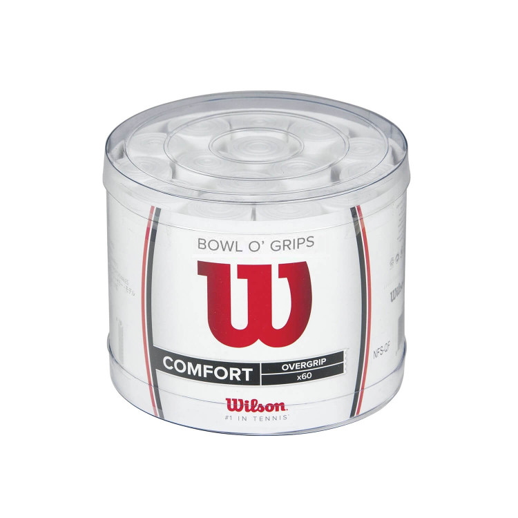 اورگریپ راکت تنیس ویلسون Bowl O Grips مدل 60 عددی سفید