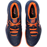 کفش تنیس اسیکس مردانه Asics Court FF 3 Clay (سرمهای - نارنجی)