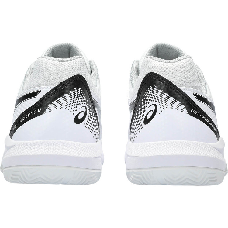 کفش تنیس اسیکس مردانه Asics Gel Dedicate 8 Clay (سفید - مشکی)