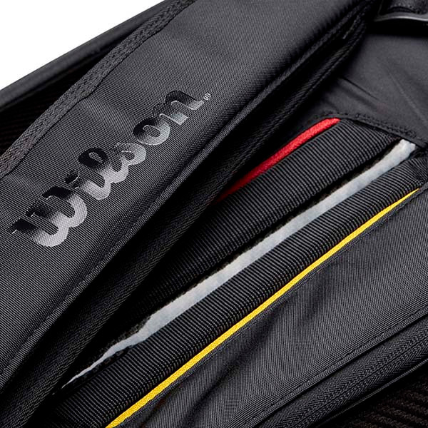 ساک تنیس ویلسون پرو استف 9 راکته مشکی اورجینال Wilson Pro Staff V13 9 Pack