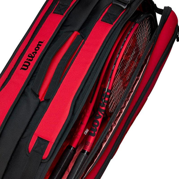 ساک تنیس ویلسون مدل Wilson Super Tour 9 Pack Clash (9 راکته)