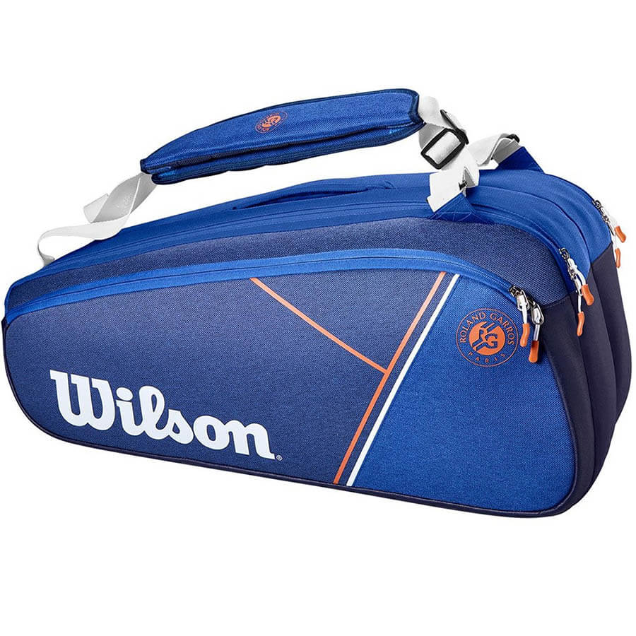 ساک تنیس ویلسون مدل Wilson Roland Garros Super Tour 9 Pack 2022 (9 راکته)