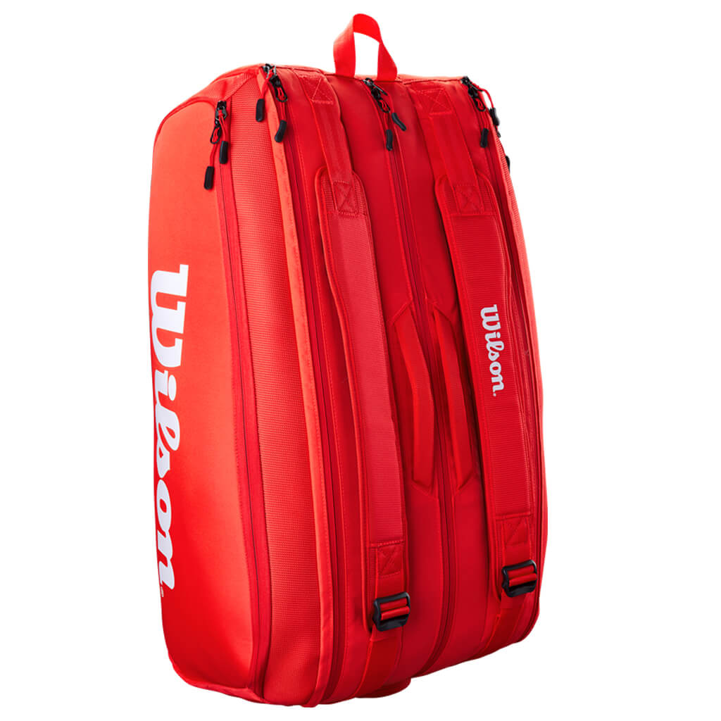 ساک تنیس ویلسون مدل Wilson Super Tour 15 Pack Red (15 راکته)