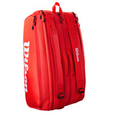 ساک تنیس ویلسون مدل Wilson Super Tour 15 Pack Red (15 راکته)