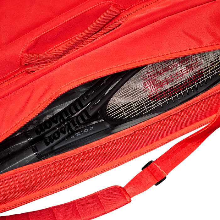 ساک تنیس ویلسون مدل Wilson Super Tour 15 Pack Red (15 راکته)