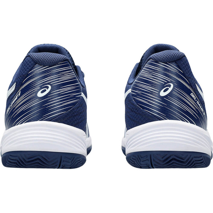 کفش تنیس اسیکس مردانه Asics Gel Game 9 Clay (سرمهای - سفید)