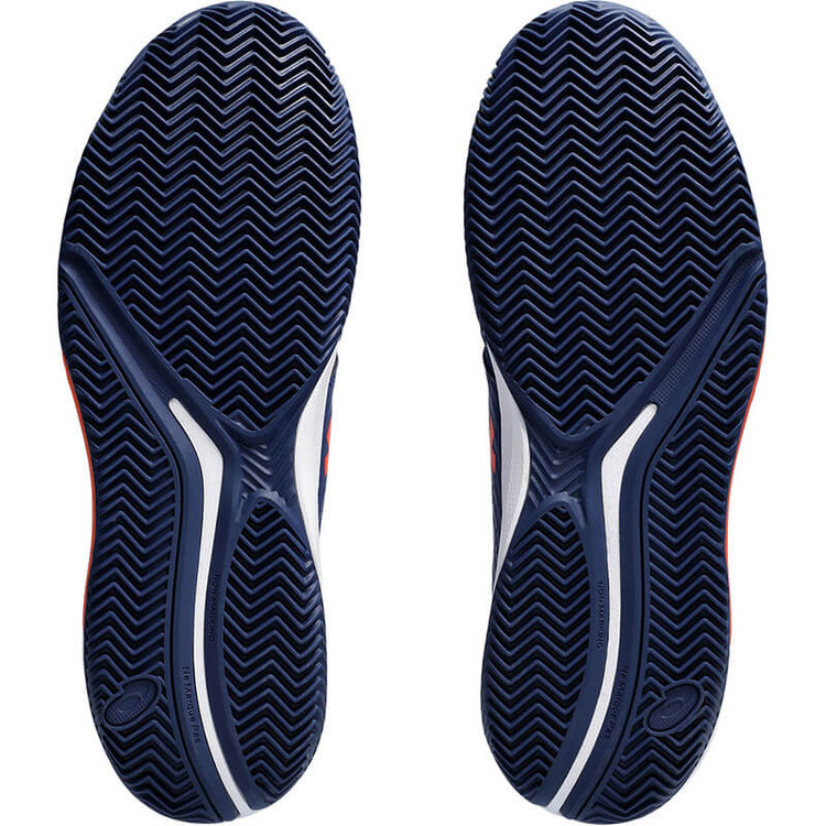 کفش تنیس اسیکس مردانه Asics Gel Challenger 14 Clay (سرمهای - نارنجی)