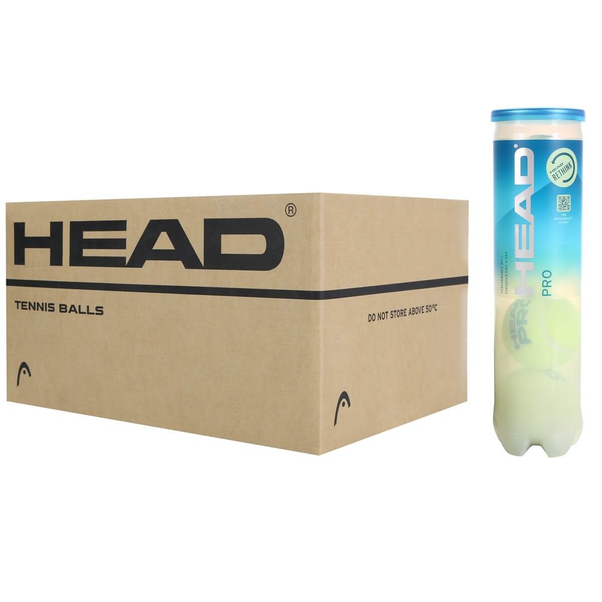 کارتن توپ تنیس هد Head Pro (72 عدد توپ)