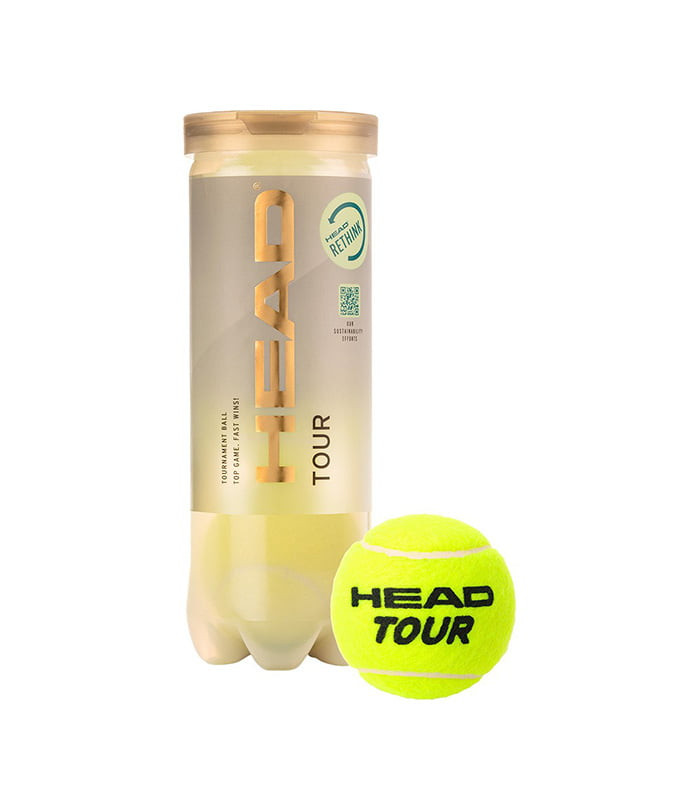 توپ تنیس هد تور کارتن 72 عددی | Head Tour Tennis Balls