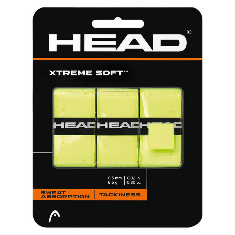 اورگریپ تنیس هد اکستریم سافت فسفری بسته 3 عددی Head Xtreme Soft