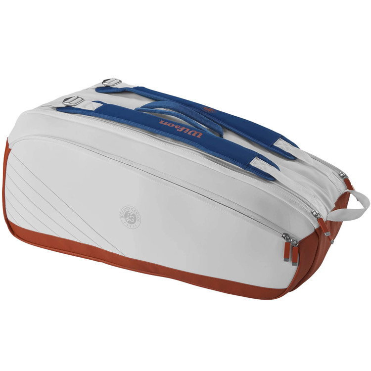 ساک تنیس ویلسون رولان گاروس 9 راکته سفید اورجینال Wilson RG 9 Pack 2024