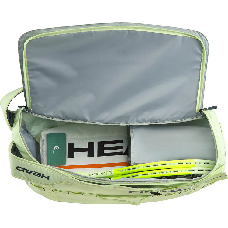 دافل تنیس هد پرو فسفری 6 راکته اورجینال Head Pro Duffle Bag M LLAN