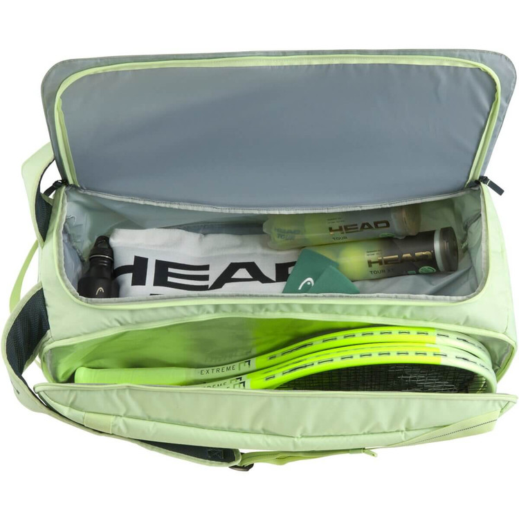 دافل تنیس هد پرو فسفری 9 راکته اورجینال Head Pro Duffle Bag L LLAN