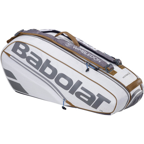 ساک تنیس بابولات مدل Babolat Pure Wimbledon 6 Pack Bag 2024 (6 راکته)