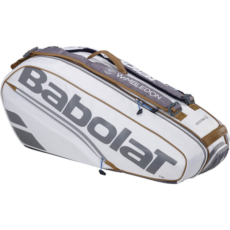 ساک تنیس بابولات مدل Babolat Pure Wimbledon 6 Pack Bag 2024 (6 راکته)