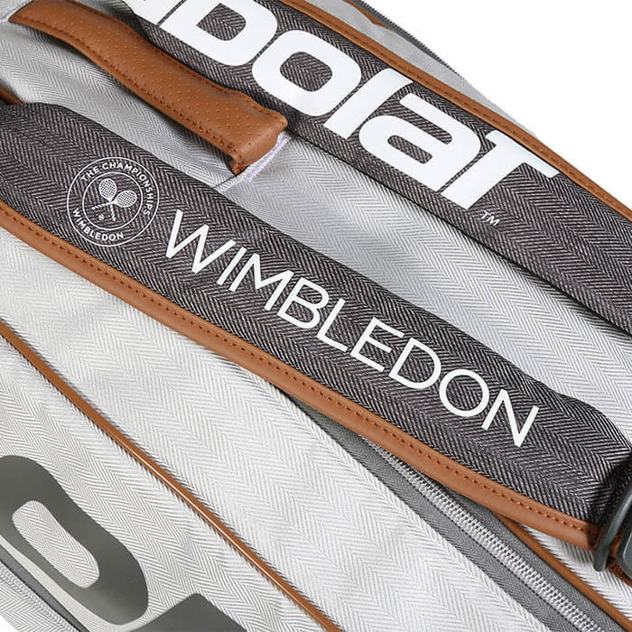ساک تنیس بابولات مدل Babolat Pure Wimbledon 6 Pack Bag 2024 (6 راکته)