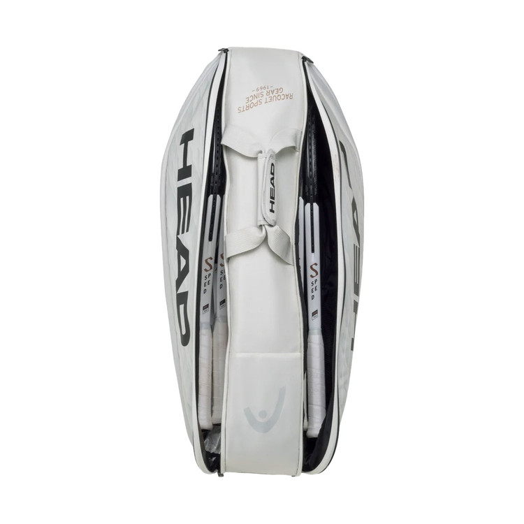 ساک تنیس هد پرو ایکس سفید 9 راکته اورجینال Head Pro X Bag L YUBK