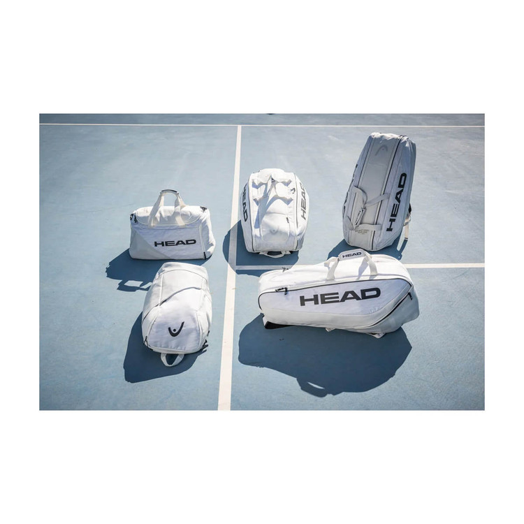 ساک تنیس هد پرو ایکس سفید 12 راکته اورجینال Head Pro X Bag XL YUBK
