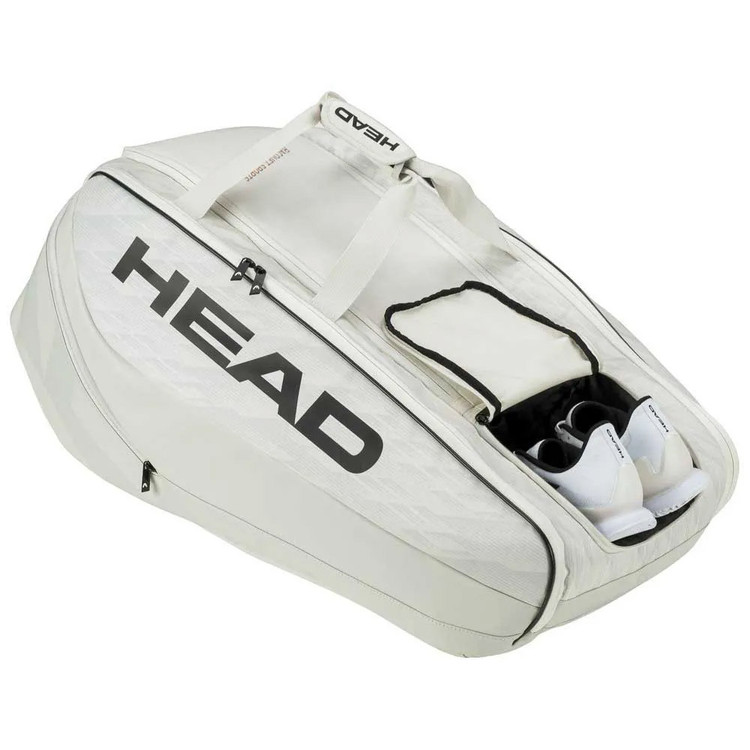 ساک تنیس هد پرو ایکس سفید 12 راکته اورجینال Head Pro X Bag XL YUBK