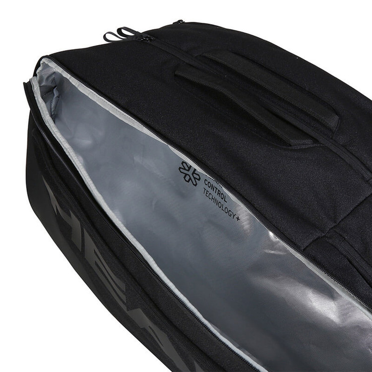 ساک تنیس هد پرو ایکس مشکی 9 راکته اورجینال Head Pro X Bag L BK
