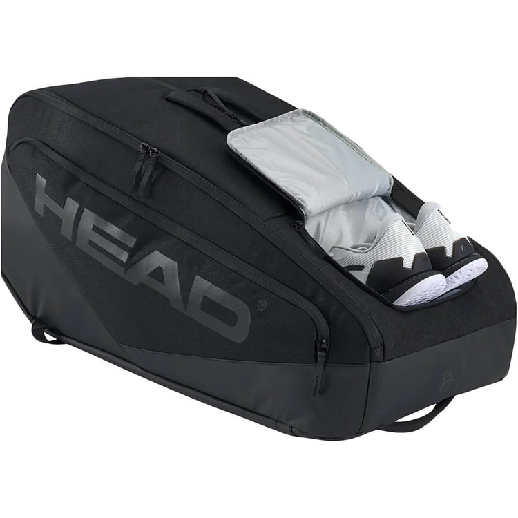ساک تنیس هد پرو ایکس مشکی 12 راکته اورجینال Head Pro X Bag XL BK