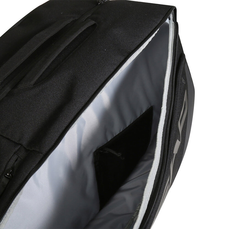 ساک تنیس هد پرو ایکس مشکی 12 راکته اورجینال Head Pro X Bag XL BK