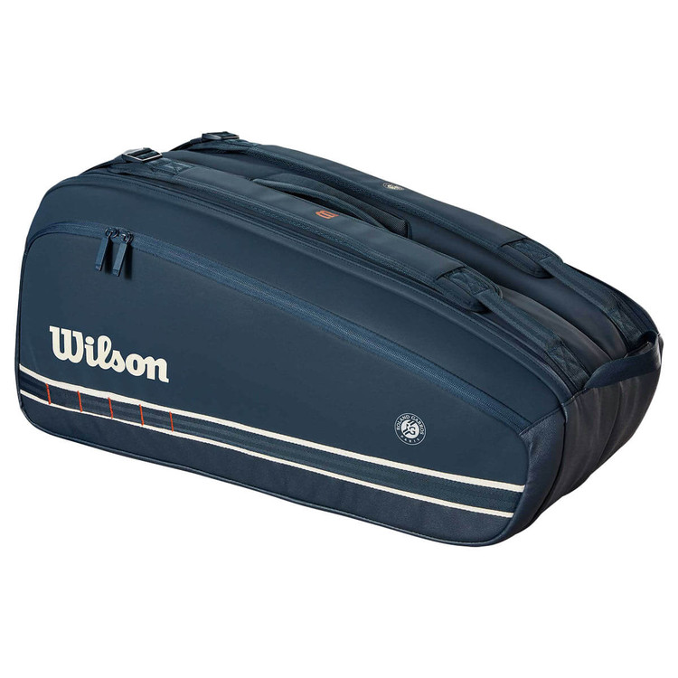 ساک تنیس ویلسون مدل Wilson Super Tour 9 Pack Roland Garros 2025 (9 راکته)