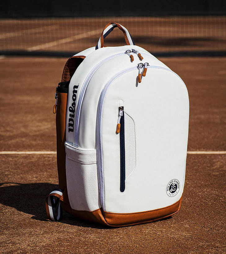 کوله تنیس ویلسون رولان گاروس سفید اورجینال Wilson RG Backpack 2022