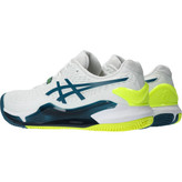 کفش تنیس اسیکس Asics Gel Resolution 9 (سفید - سبز)