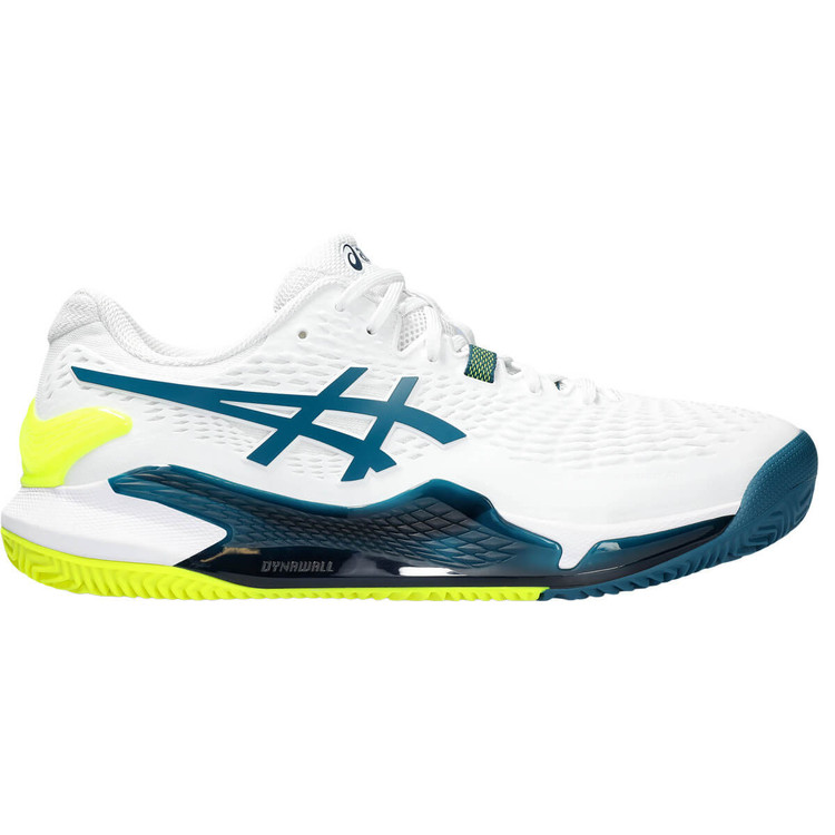 کفش تنیس اسیکس Asics Gel Resolution 9 (سفید - سبز)