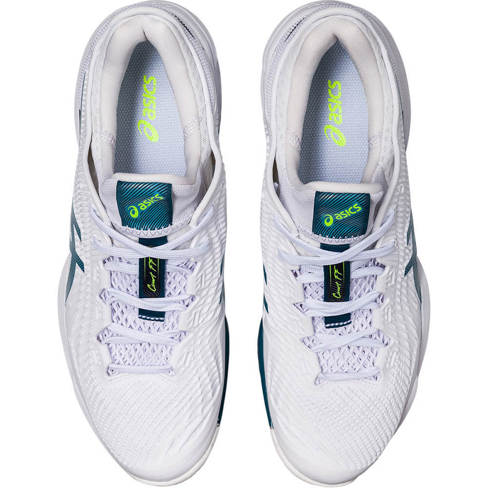 کفش تنیس اسیکس Asics Court FF 3 (سفید - سبز)