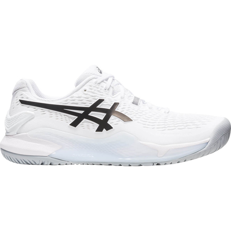 کفش تنیس اسیکس Asics Gel Resolution 9 (سفید - مشکی)
