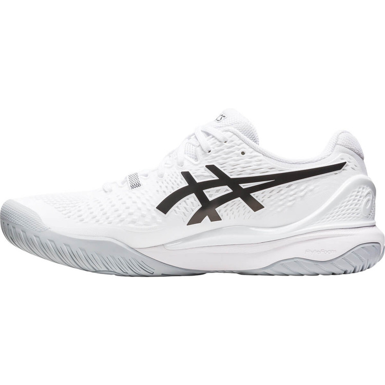 کفش تنیس اسیکس Asics Gel Resolution 9 (سفید - مشکی)