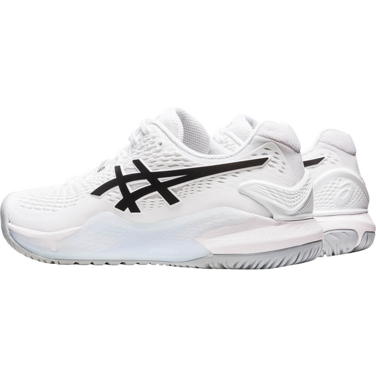 کفش تنیس اسیکس Asics Gel Resolution 9 (سفید - مشکی)