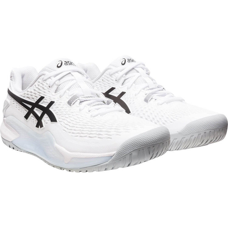 کفش تنیس اسیکس Asics Gel Resolution 9 (سفید - مشکی)
