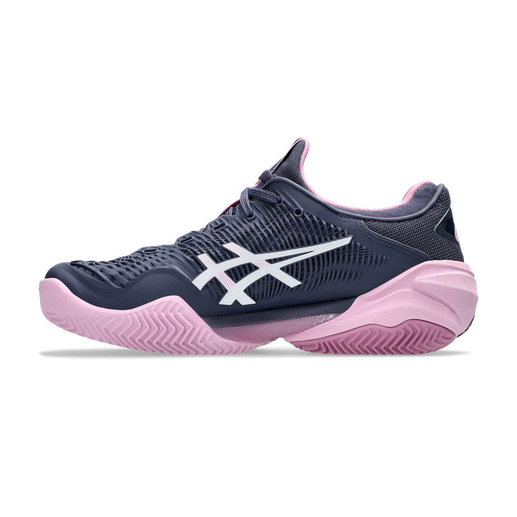 کفش تنیس اسیکس Asics Court FF 3 Clay (صورتی - خاکستری)