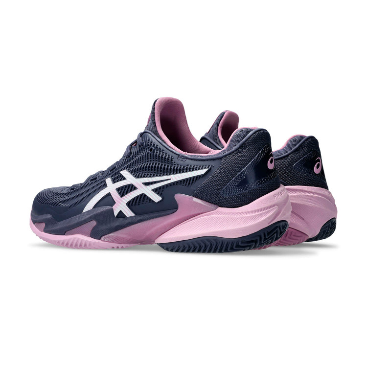 کفش تنیس اسیکس Asics Court FF 3 Clay (صورتی - خاکستری)