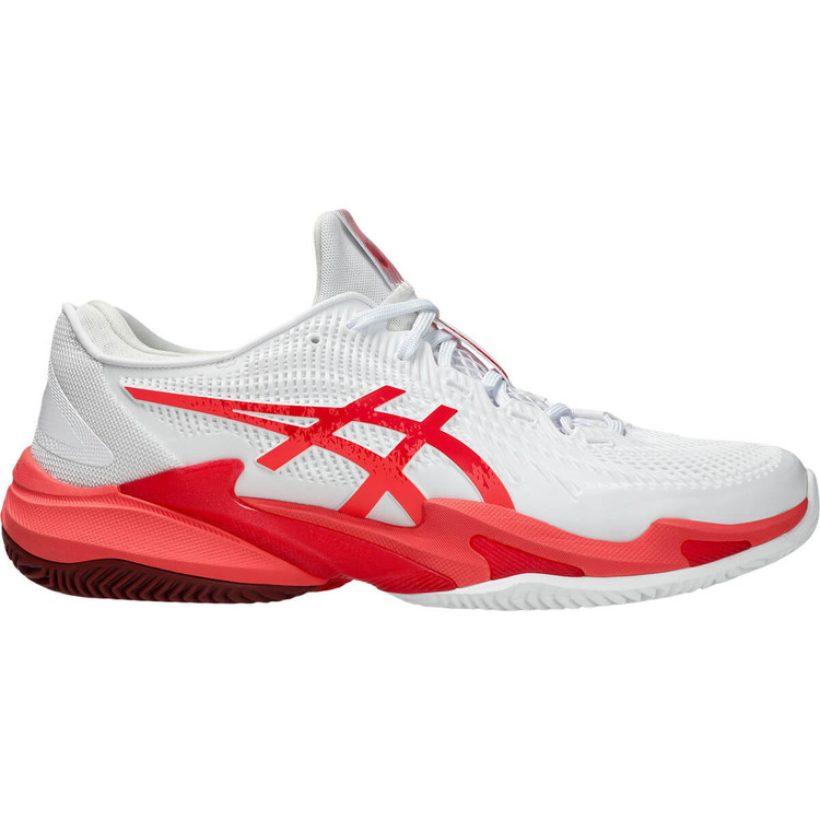 کفش تنیس اسیکس Asics Court FF 3 Clay (سفید - قرمز)