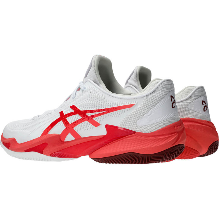 کفش تنیس اسیکس Asics Court FF 3 Clay (سفید - قرمز)