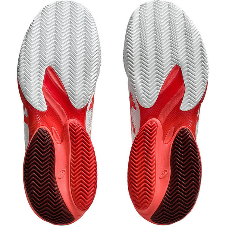 کفش تنیس اسیکس Asics Court FF 3 Clay (سفید - قرمز)